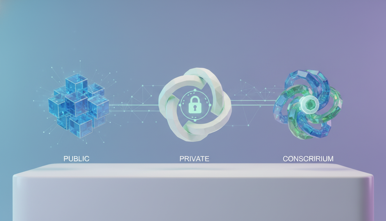Types of Blockchain Networks - what is blockchain | Digital Blockchains