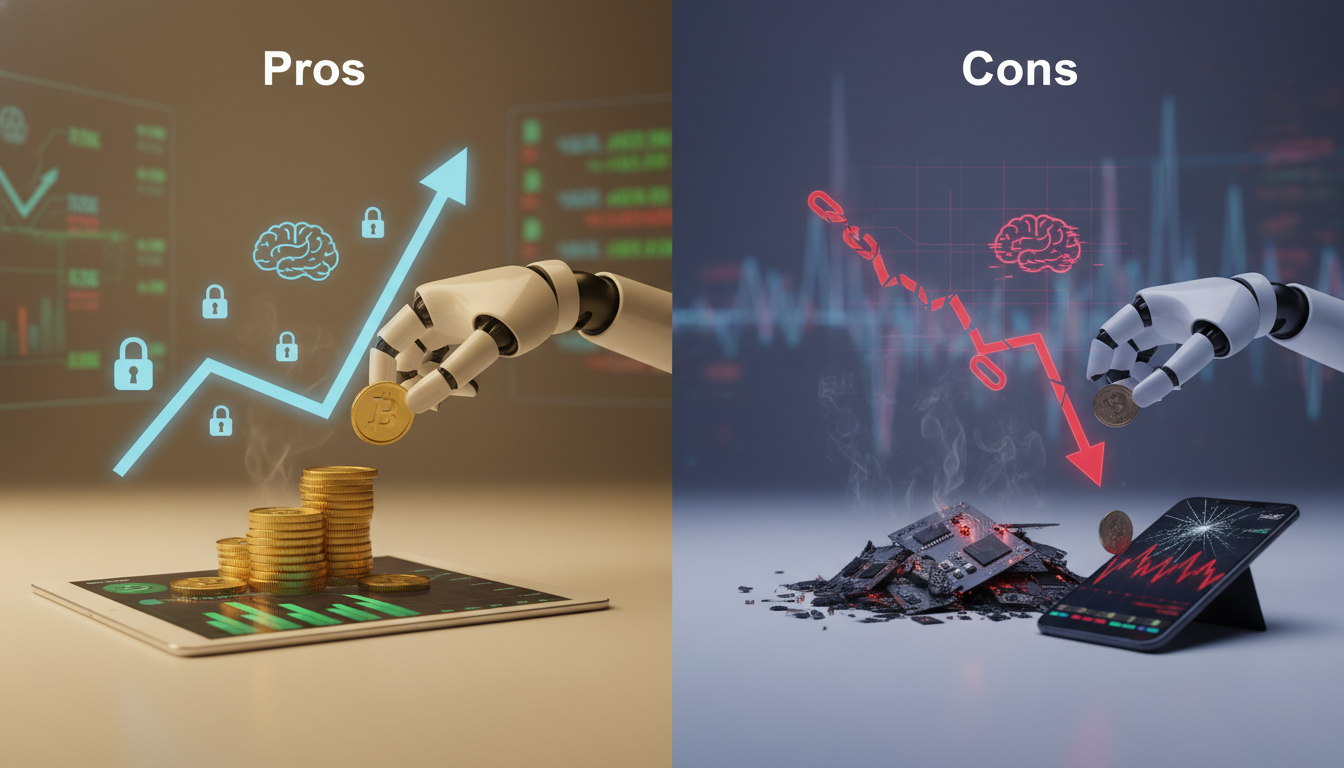 Pros and Cons of AI Crypto Trading - ai crypto trading | Digital Blockchains