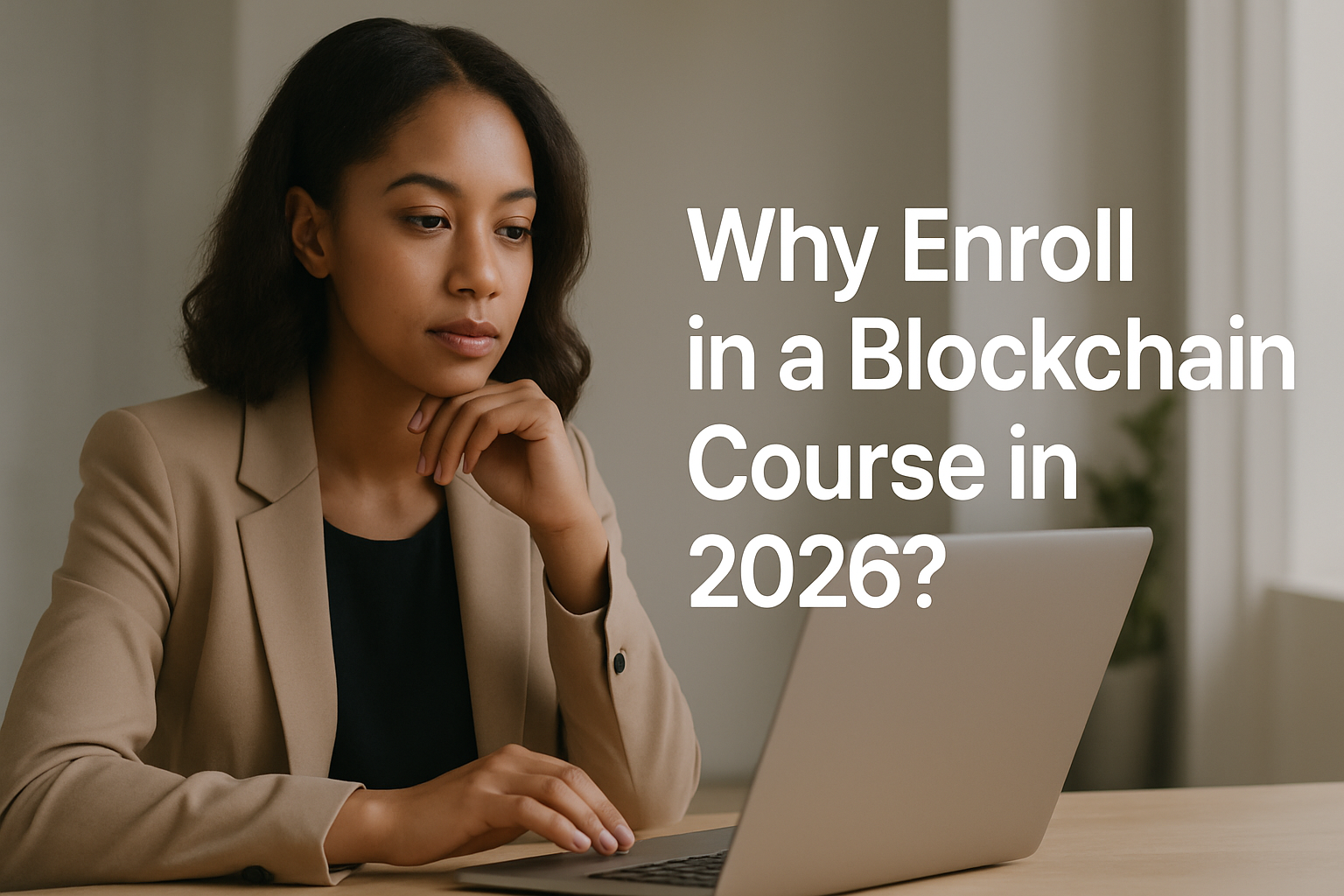 Why Enroll in a Blockchain Course in 2026? - blockchain course | Digital Blockchains