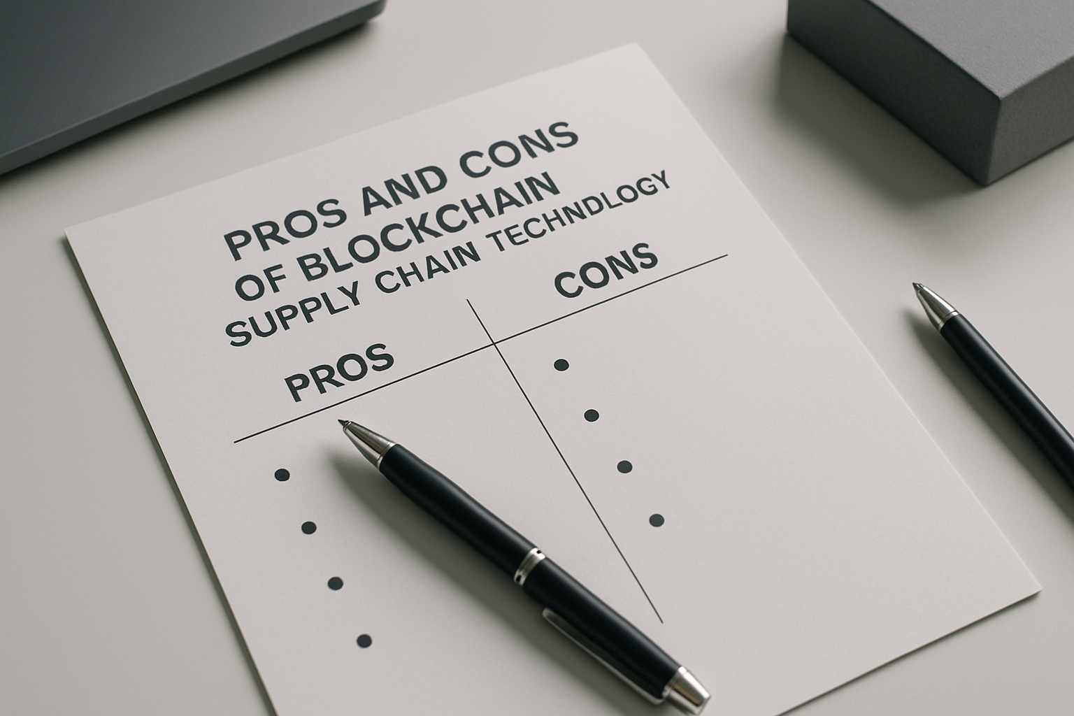Pros and Cons of Blockchain Supply Chain Technology - blockchain supply chain | Digital Blockchains