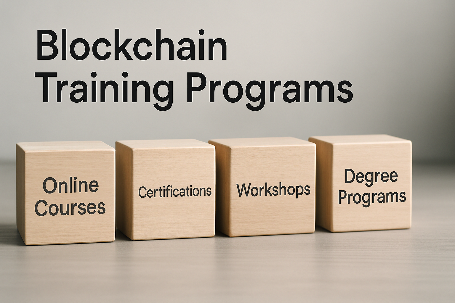 Types of Blockchain Training Programs - blockchain training | Digital Blockchains