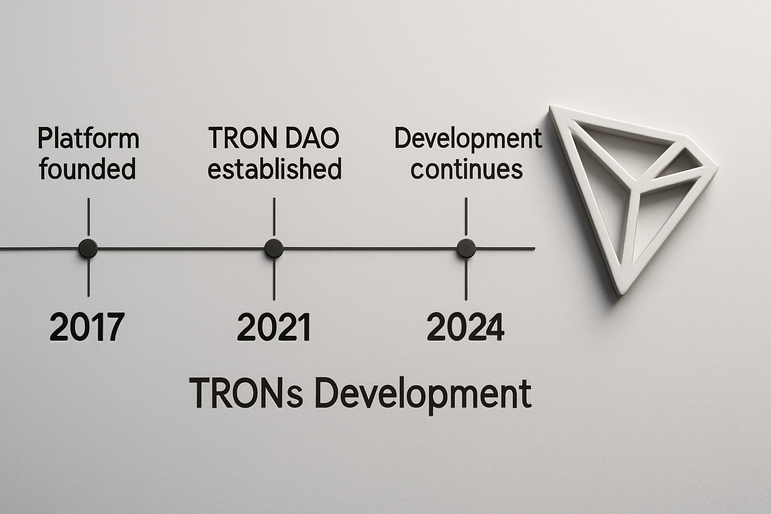 A Historical Timeline of TRON's Development - tron blockchain | Digital Blockchains