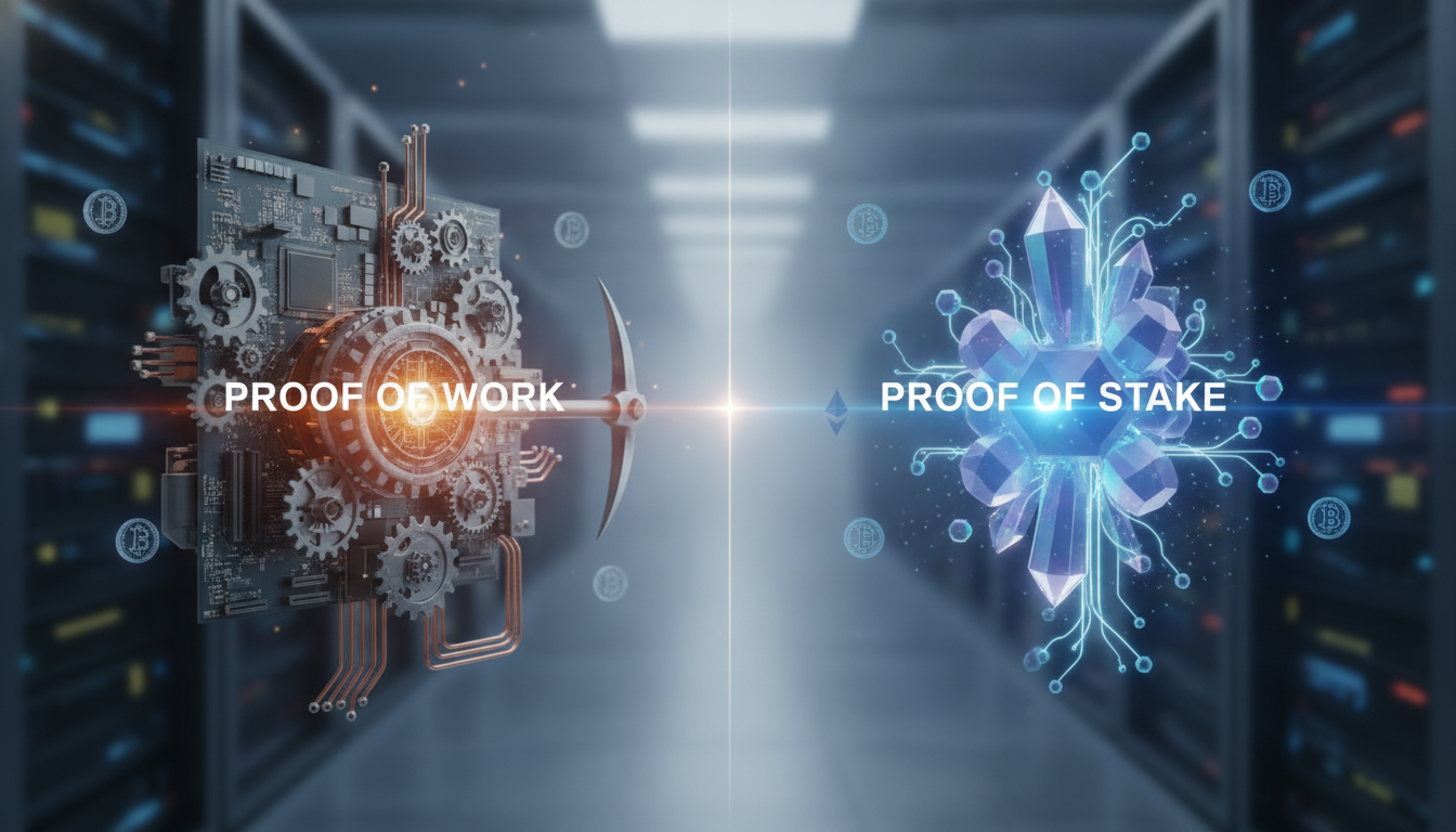 Proof of Work vs. Proof of Stake: A Technical Comparison - blockchain and cryptocurrency | Digital Blockchains
