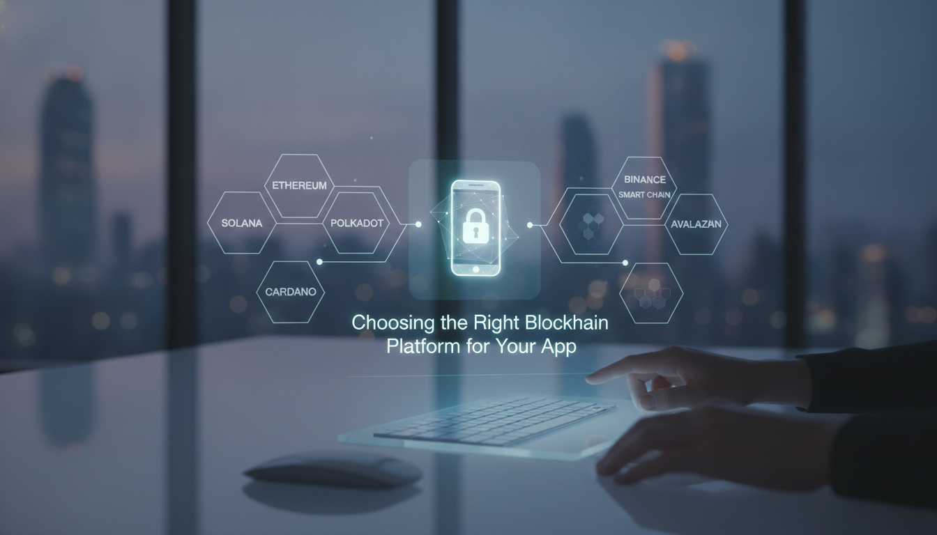 Choosing the Right Blockchain Platform for Your App - blockchain app development | Digital Blockchains