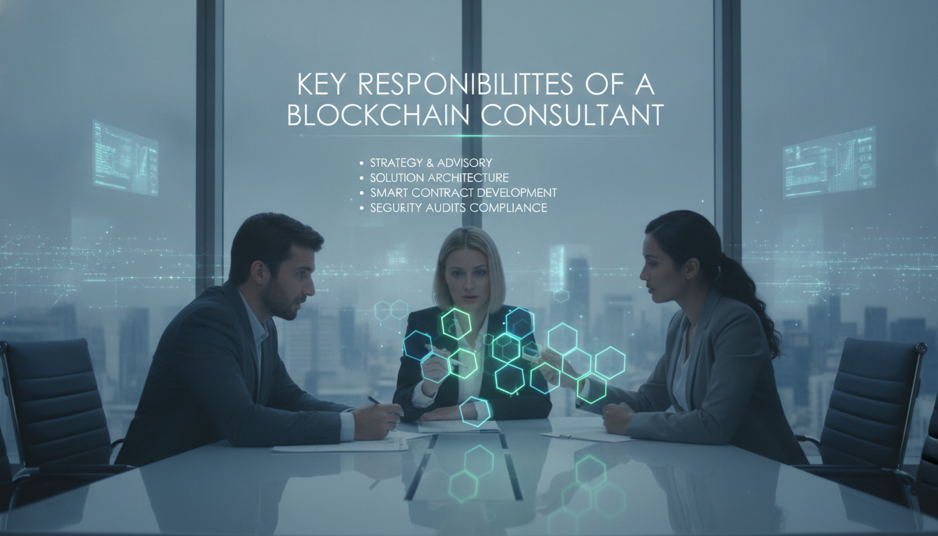 Key Responsibilities of a Blockchain Consultant - blockchain consultant | Digital Blockchains