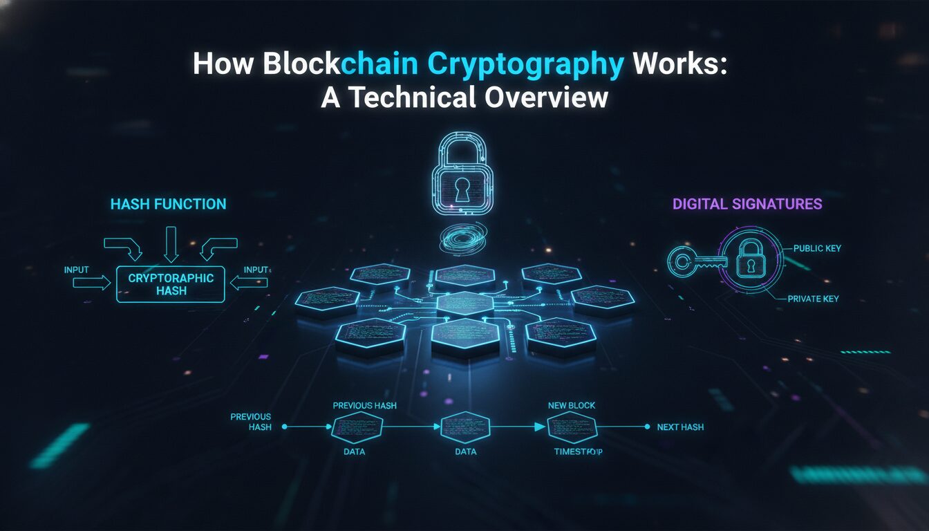 Visual guide to How Blockchain Cryptography Works: A Technical Overview