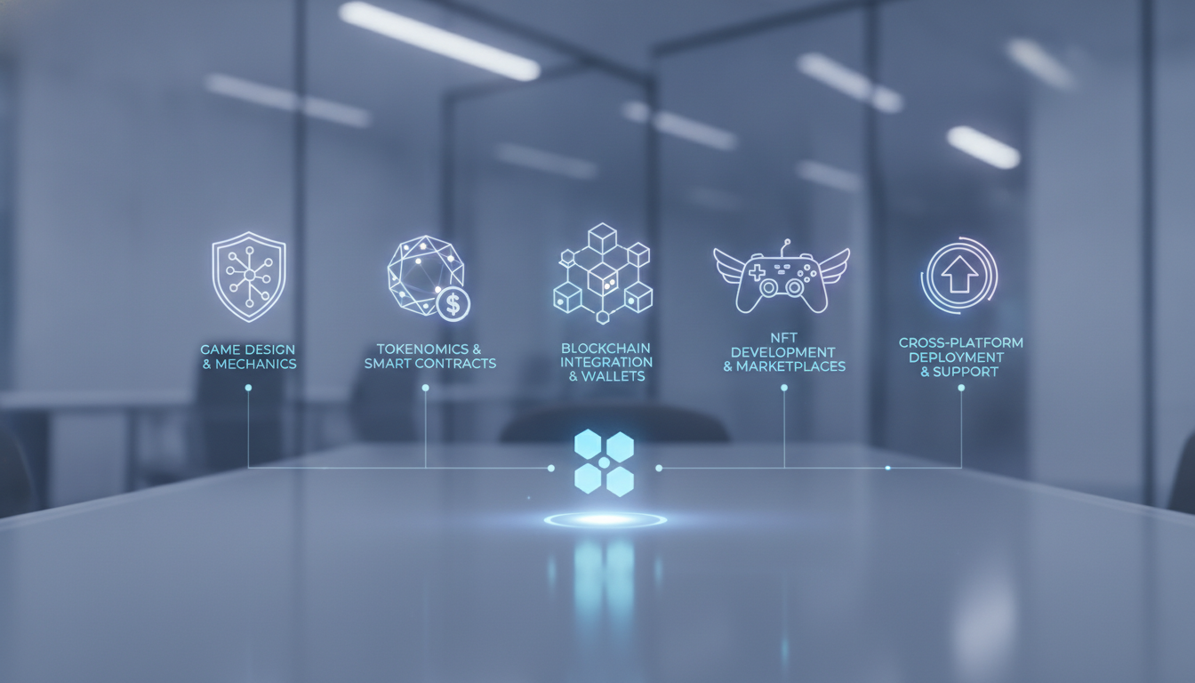 Core Services Offered by a Blockchain Game Development Company - blockchain game development company | Digital Blockchains