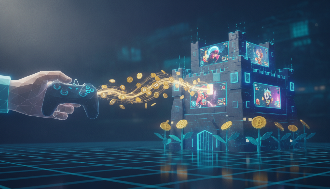The Rise of Play-to-Earn Mechanics - blockchain game | Digital Blockchains