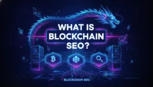 Illustration of What Is Blockchain SEO?