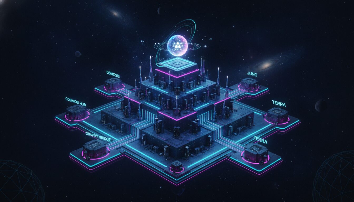 Architecture of the Cosmos Blockchain — illustrated overview