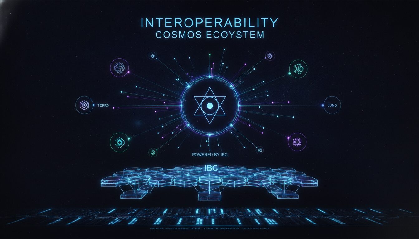 Visual guide to Interoperability in the Cosmos Ecosystem