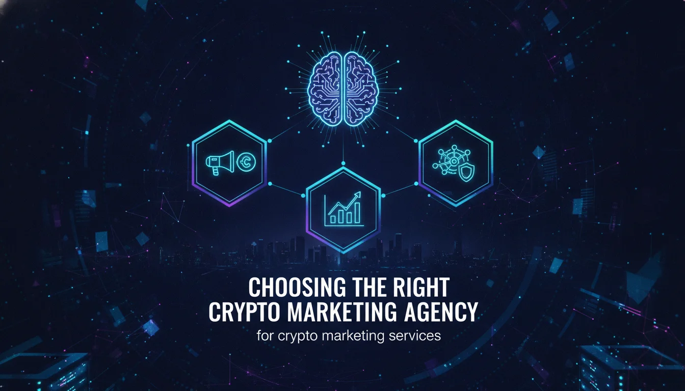 Concept illustration for Choosing the Right Crypto Marketing Agency