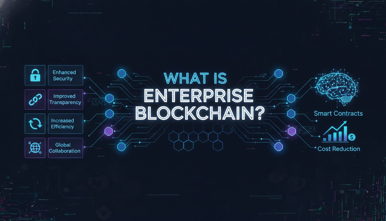 Illustration of What is Enterprise Blockchain?