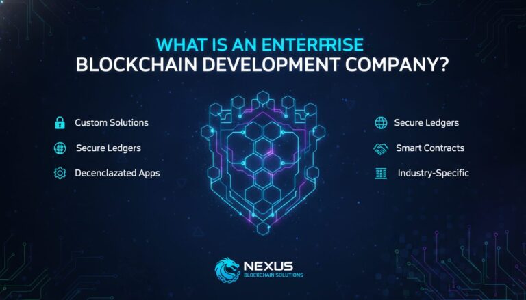 Enterprise Blockchain Development Company Guide 2026