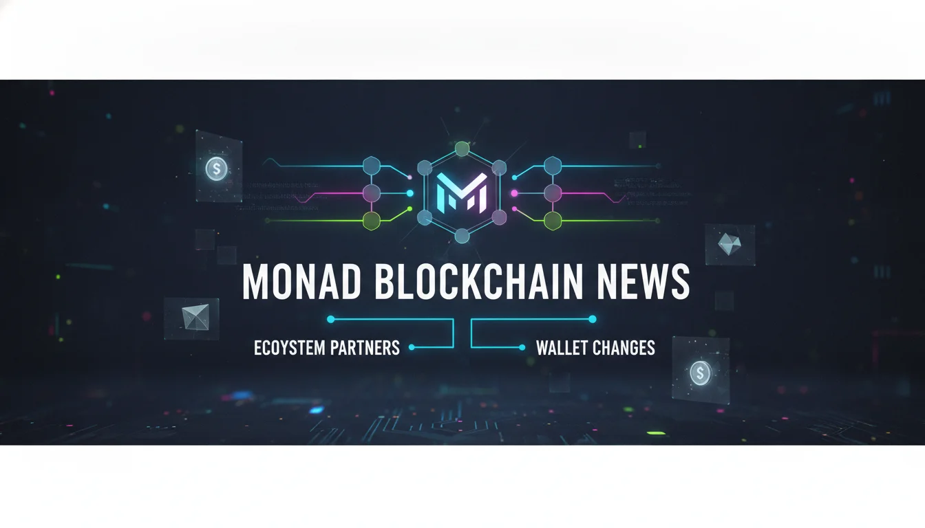Visual guide to Monad Blockchain News: Ecosystem Partners and Wallet Changes