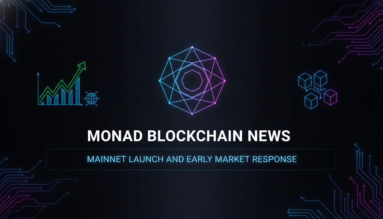 Monad Blockchain News: Mainnet Launch and Early Market Response — illustrated overview