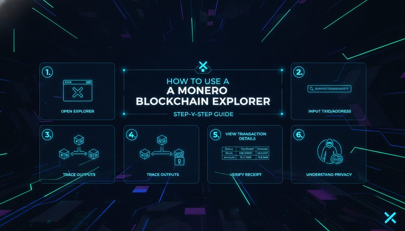 Visual guide to How to Use a Monero Blockchain Explorer: Step-by-Step
