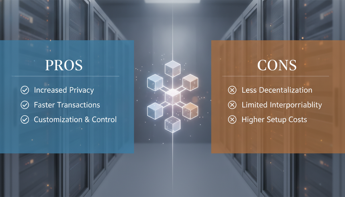 Pros and Cons of Private Blockchains - private blockchain | Digital Blockchains