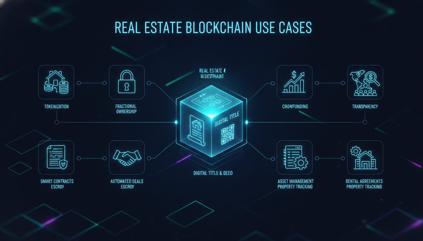 Visual guide to Real Estate Blockchain Use Cases