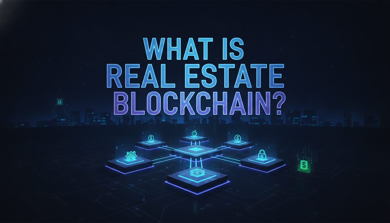 Illustration of What Is Real Estate Blockchain?