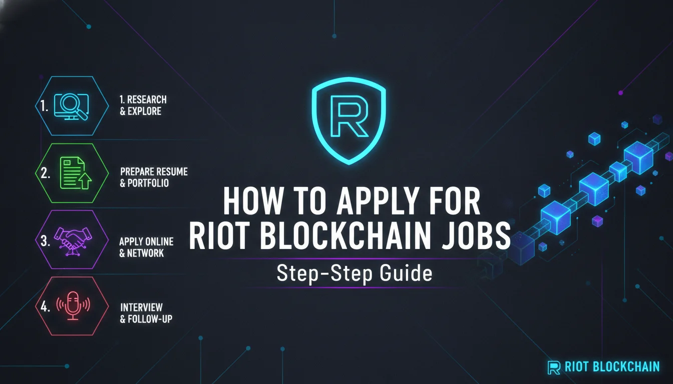 Visual guide to How to Apply for Riot Blockchain Jobs: Step-by-Step