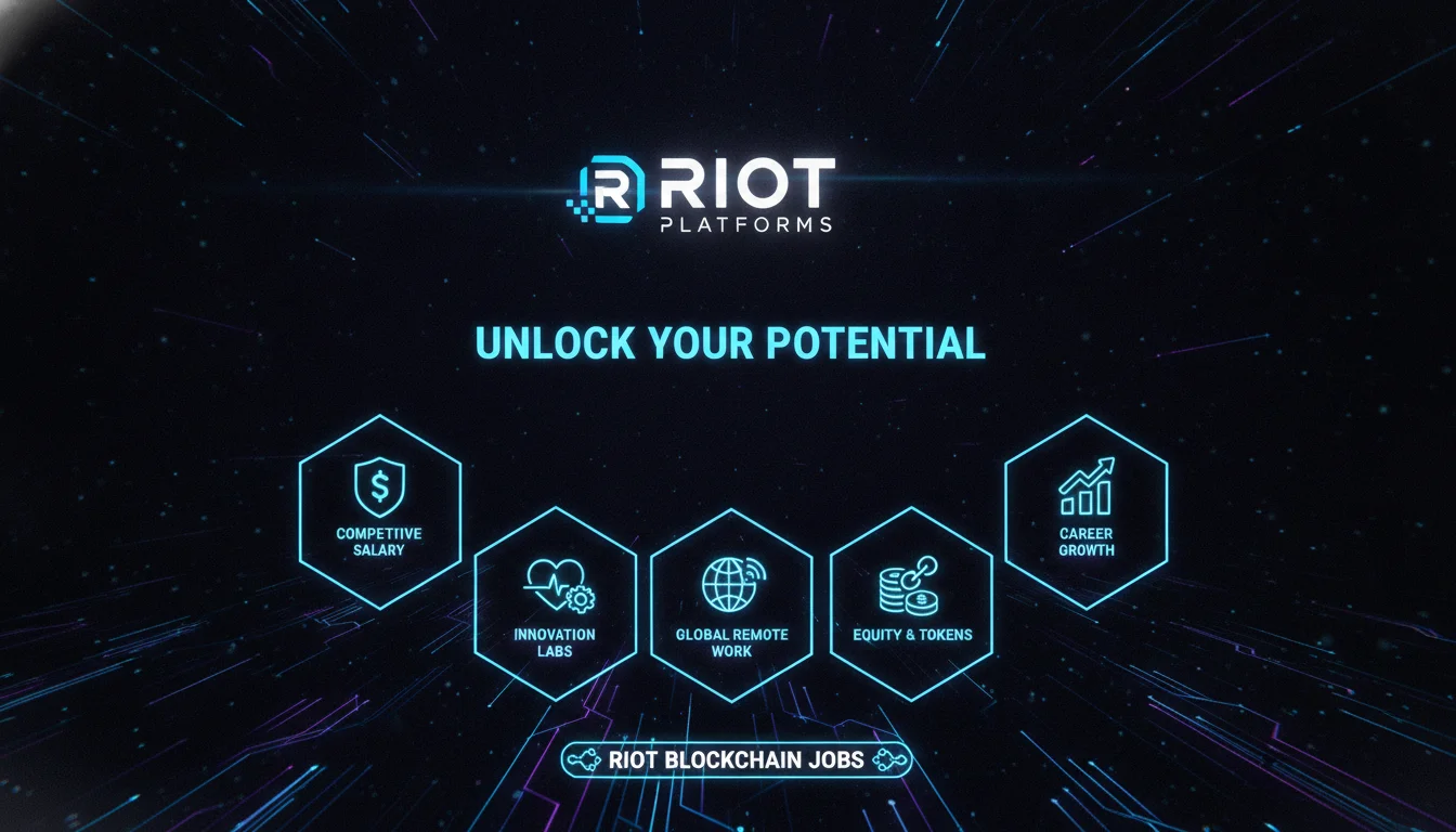 Concept illustration for Riot Platforms Benefits and Perks