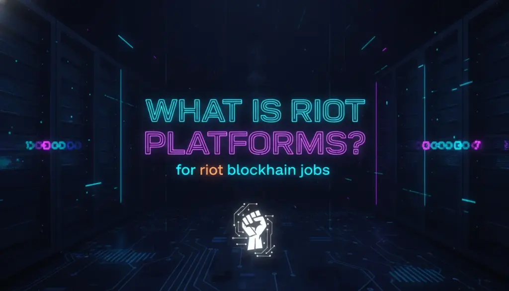 Riot Blockchain Jobs: 2026 Careers Guide & How to Apply
