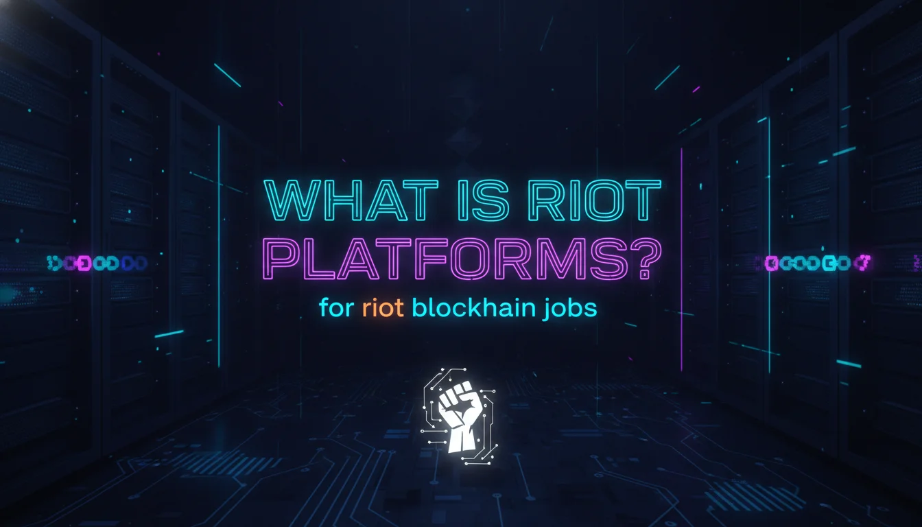 Illustration of What Is Riot Platforms?