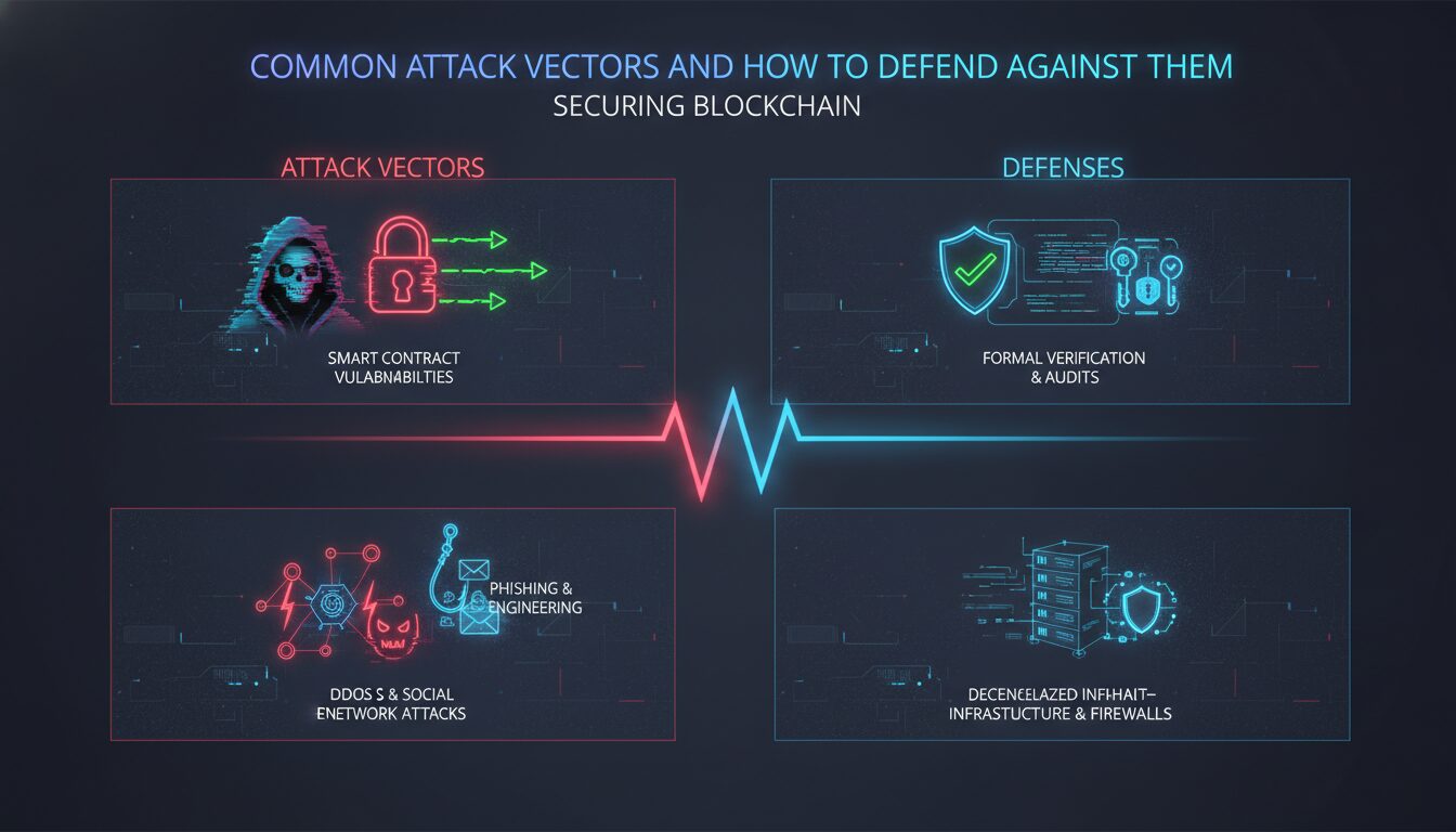 Concept illustration for Common Attack Vectors and How to Defend Against Them