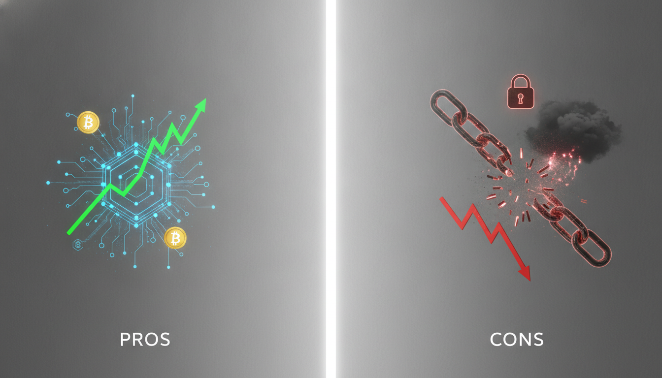 Pros and Cons - stock riot blockchain | Digital Blockchains