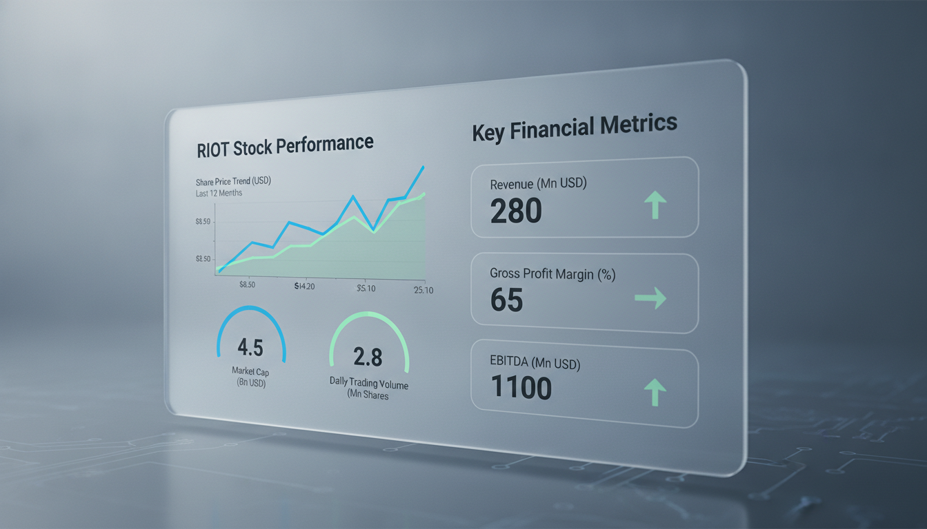 RIOT Stock Performance and Key Financial Metrics - stock riot blockchain | Digital Blockchains