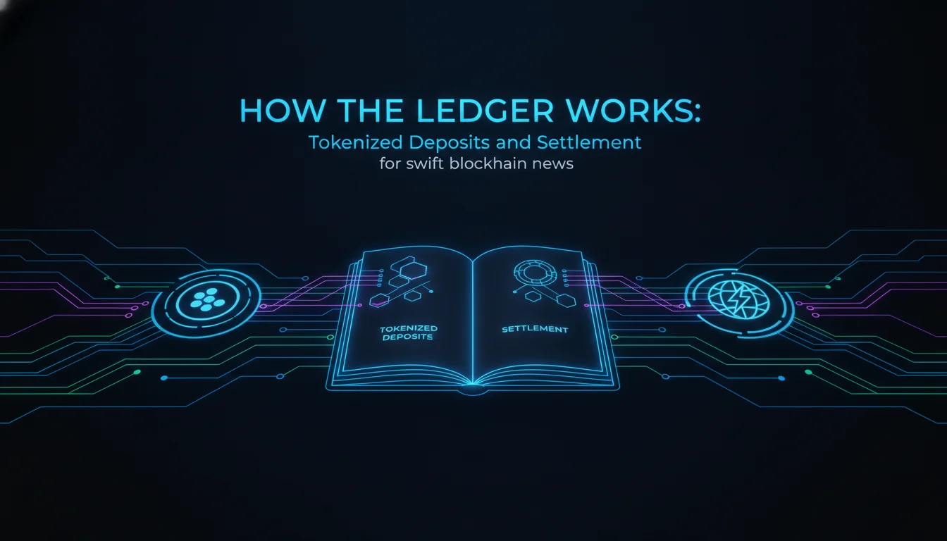 Visual guide to How the Ledger Works: Tokenized Deposits and Settlement