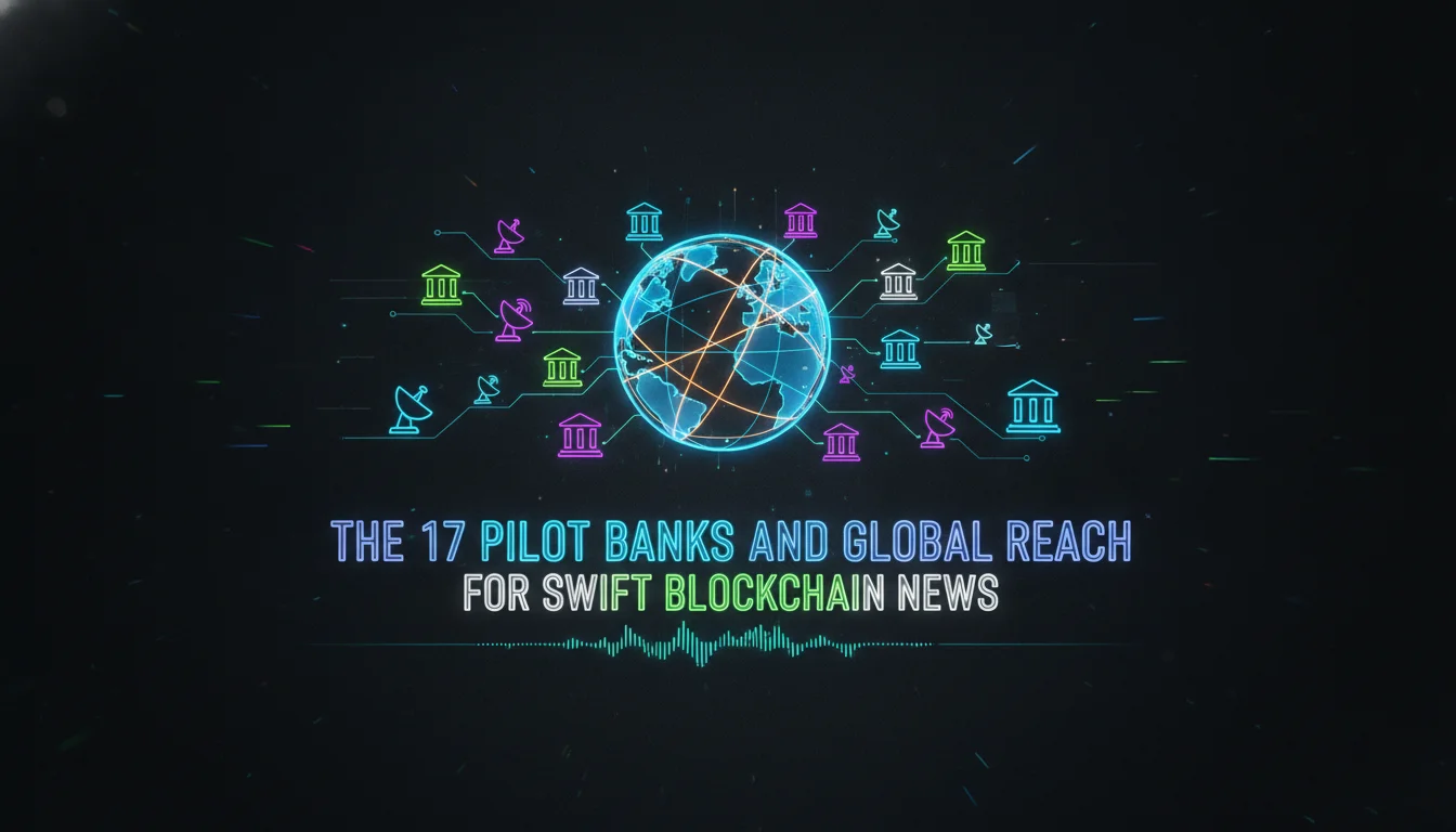 The 17 Pilot Banks and Global Reach — illustrated overview