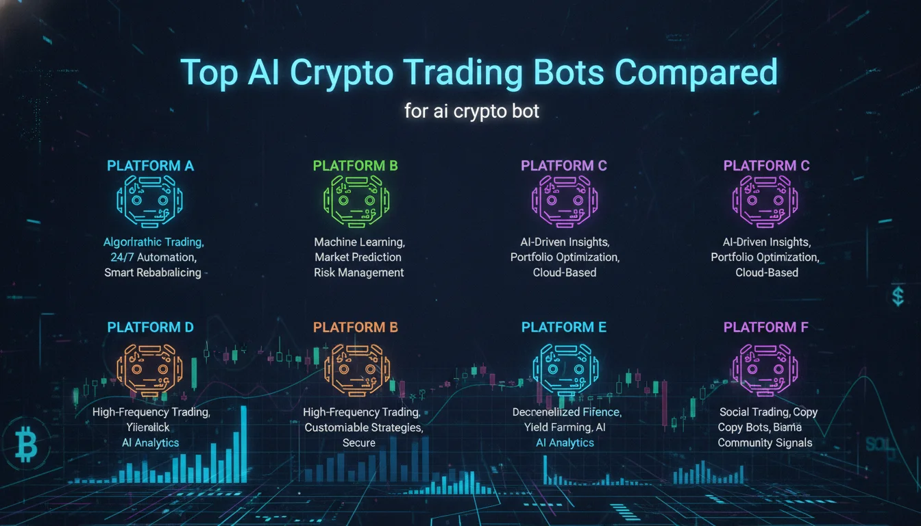 Visual guide to Top AI Crypto Trading Bots Compared