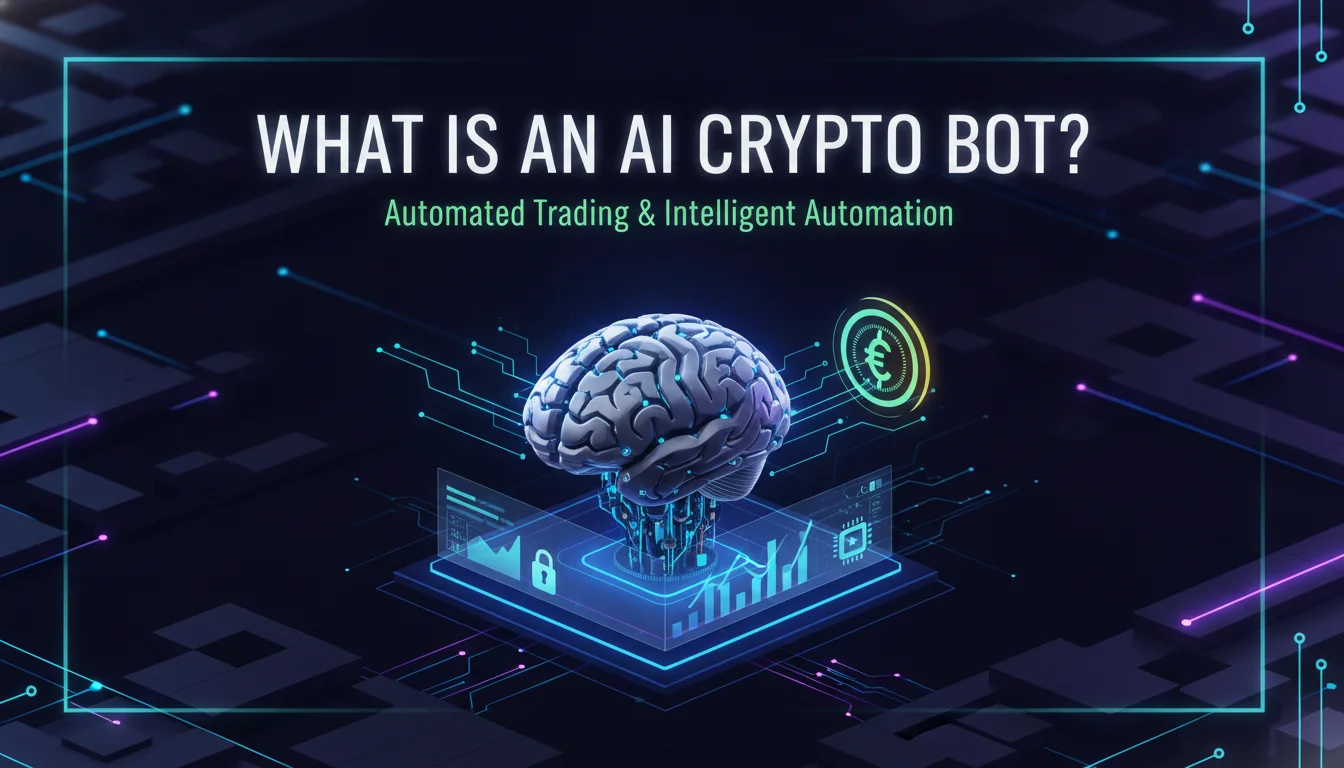 Illustration of What Is an AI Crypto Bot?
