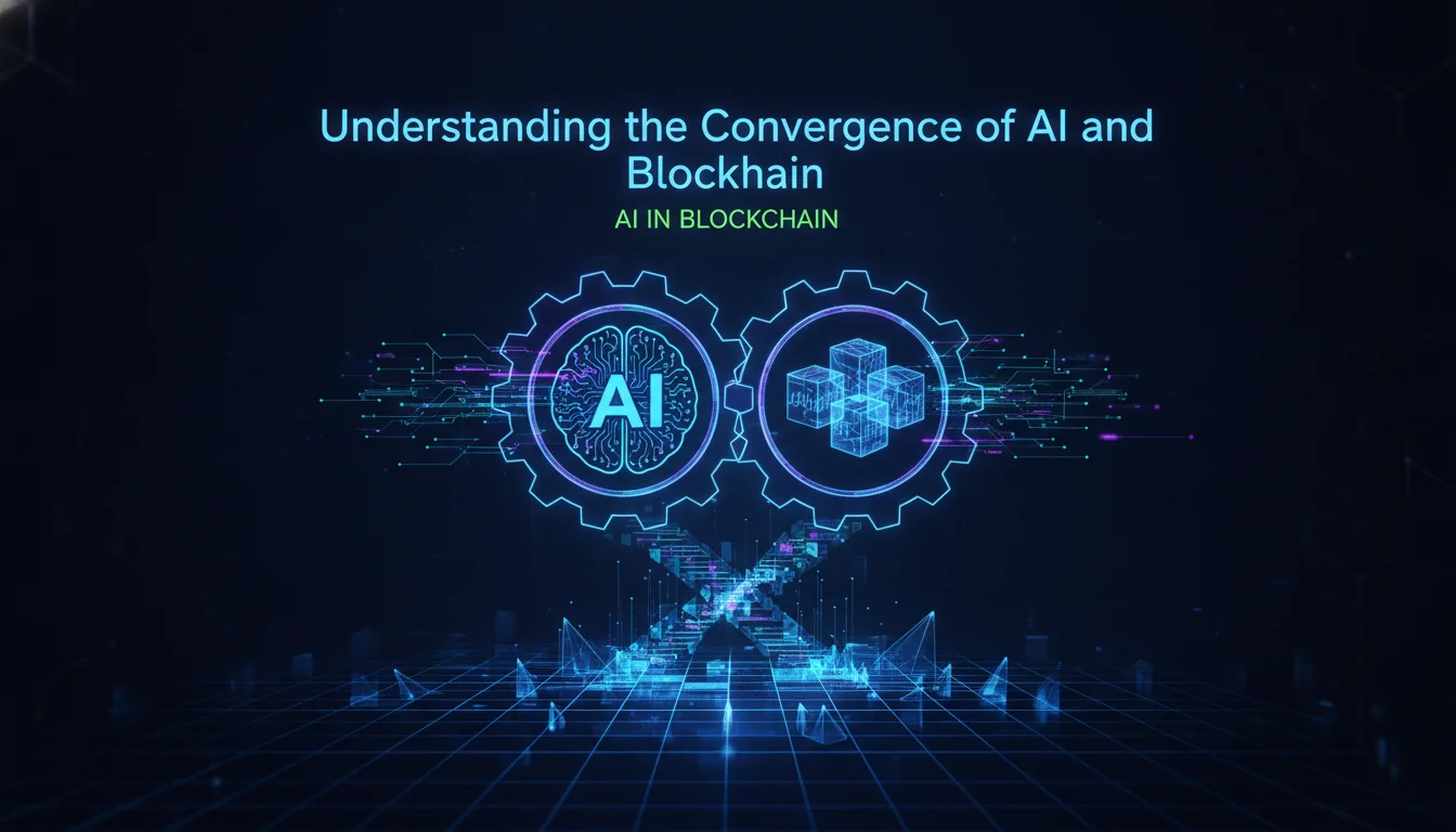 Illustration of Understanding the Convergence of AI and Blockchain