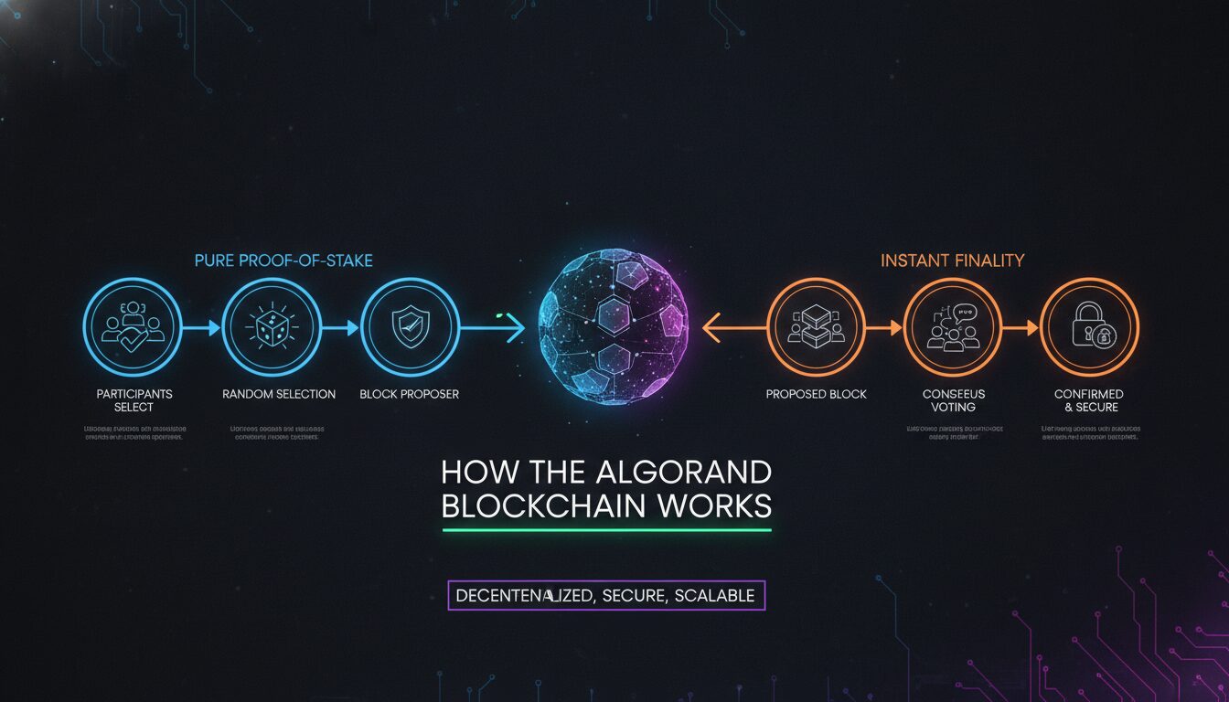2. How the Algorand Blockchain Works — illustrated overview
