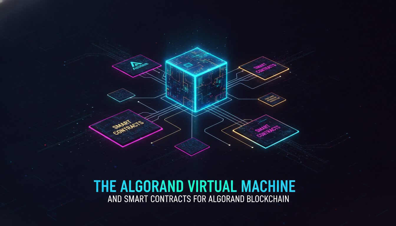 Concept illustration for 4. The Algorand Virtual Machine and Smart Contracts