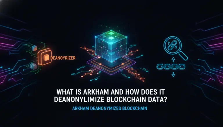 How Arkham Deanonymizes Blockchain Data