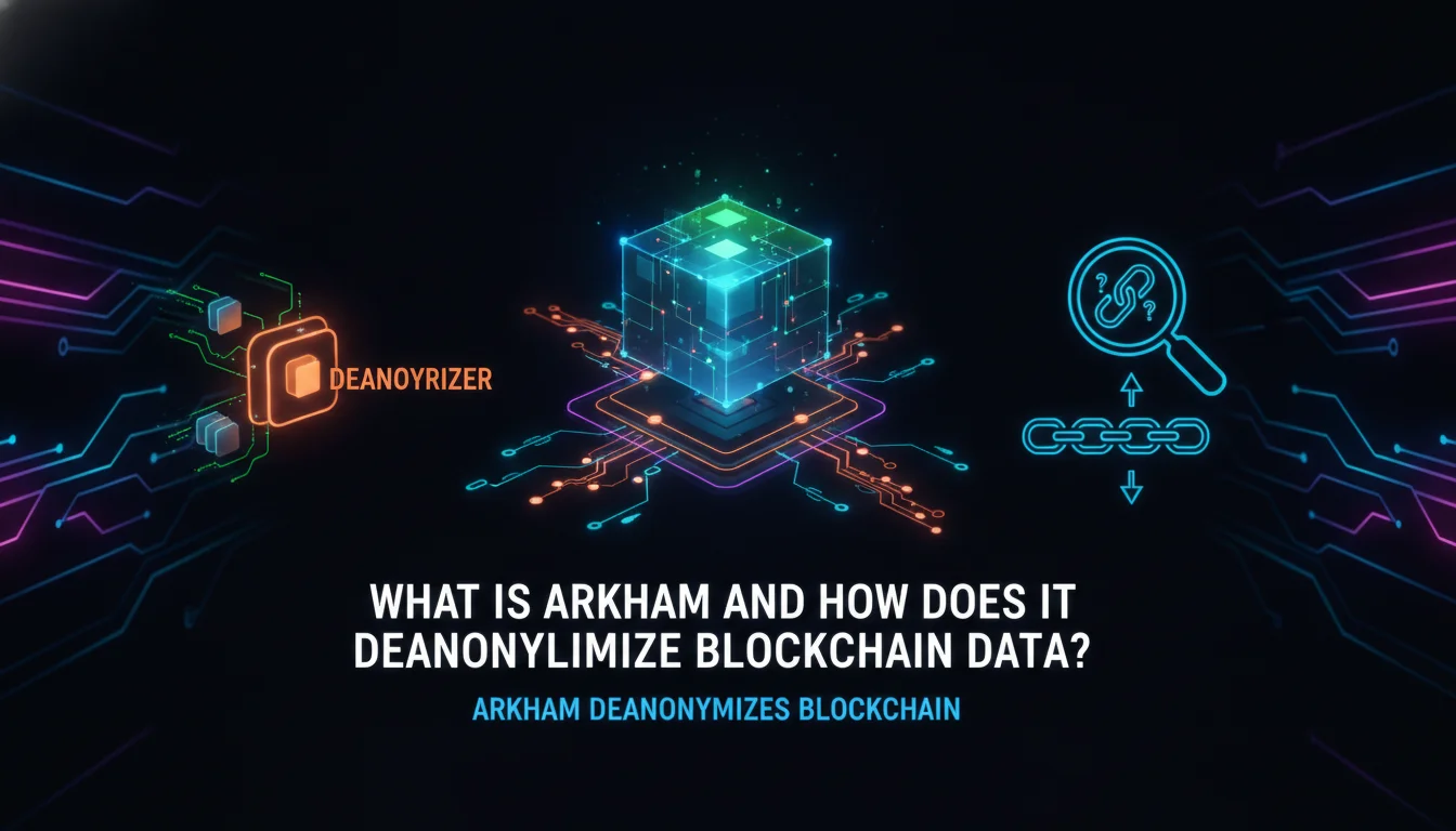 Illustration of What Is Arkham and How Does It Deanonymize Blockchain Data?