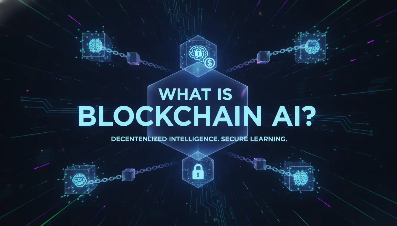 Illustration of What Is Blockchain AI?