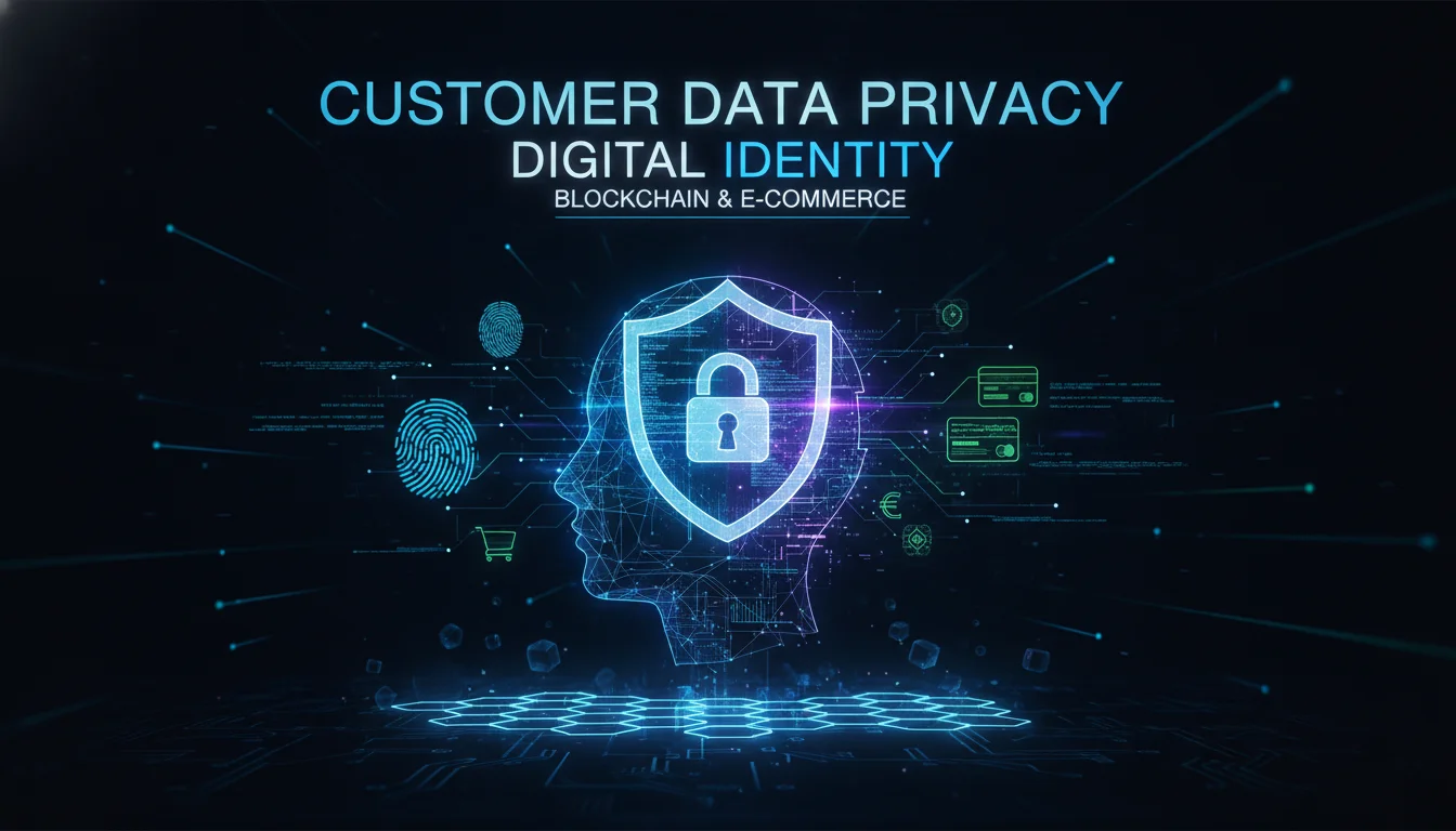 Concept illustration for Customer Data Privacy and Digital Identity
