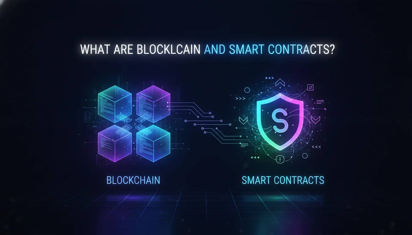 Illustration of What Are Blockchain and Smart Contracts?