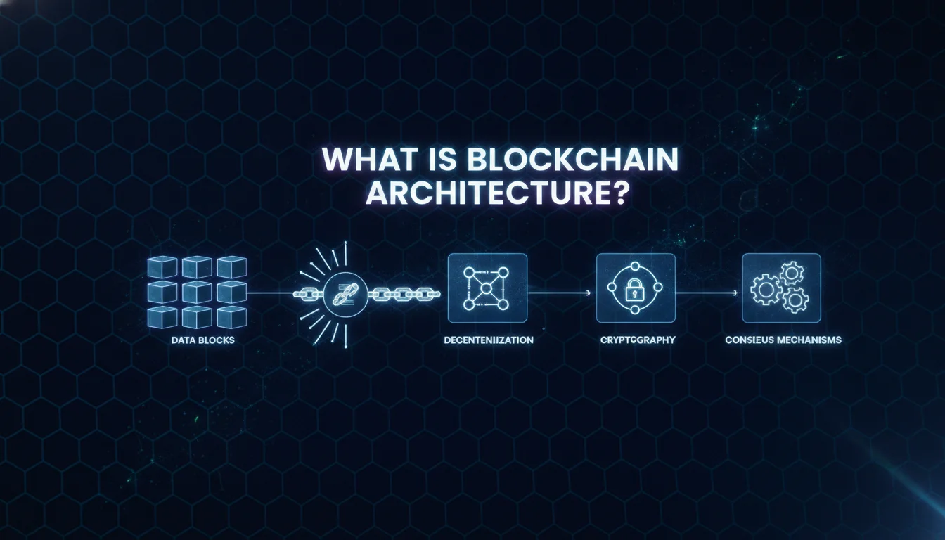 Illustration of What Is Blockchain Architecture?