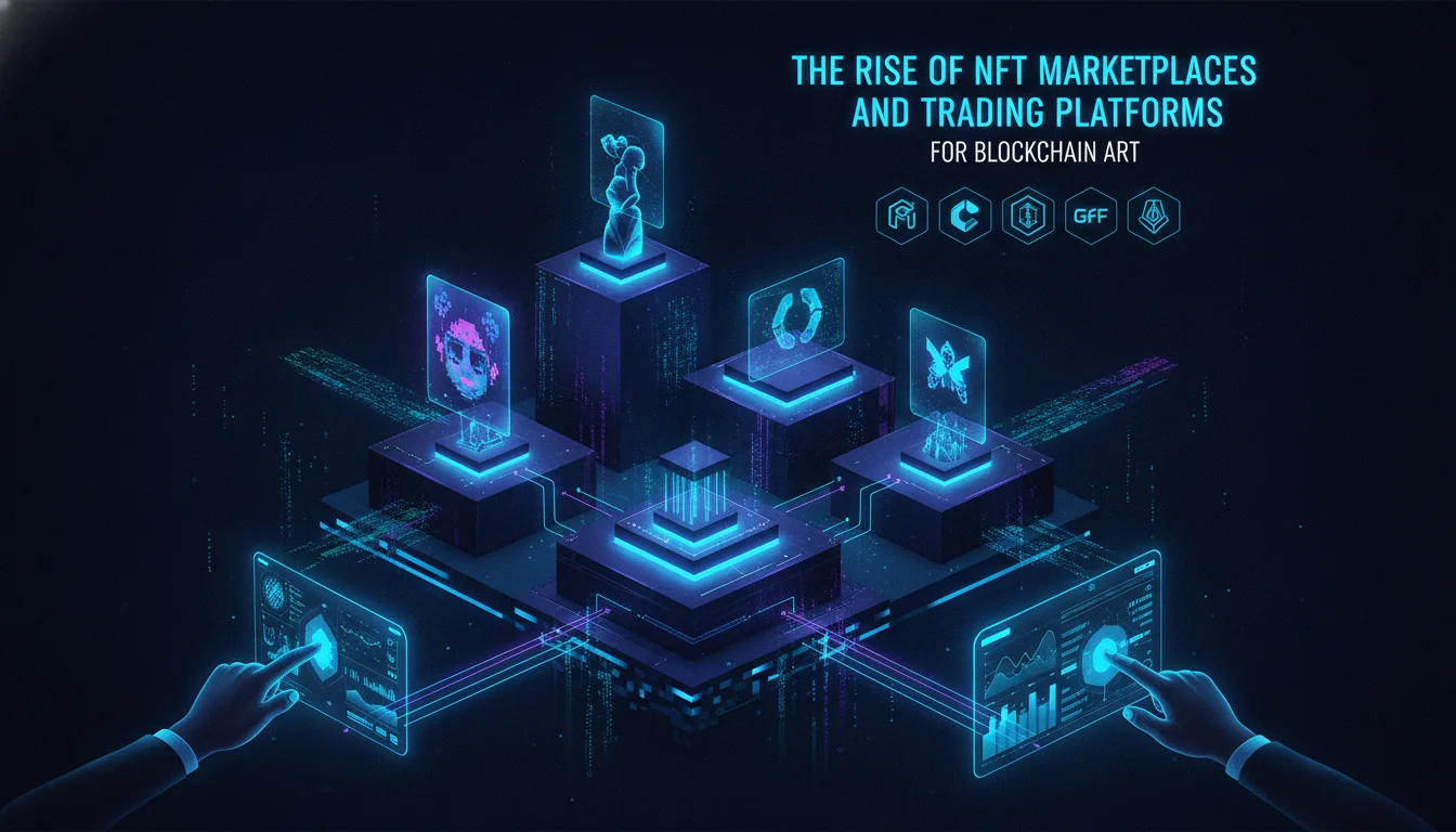Visual guide to The Rise of NFT Marketplaces and Trading Platforms