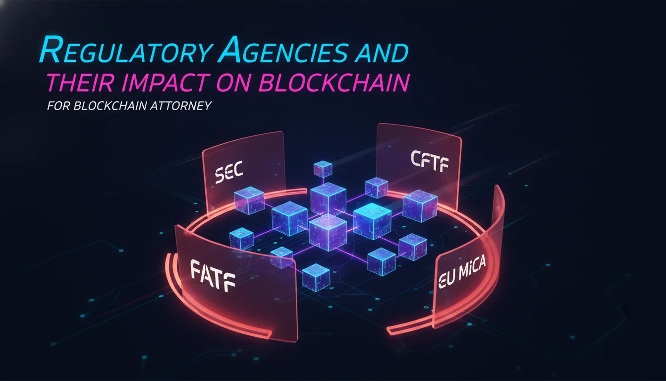 Visual guide to Regulatory Agencies and Their Impact on Blockchain