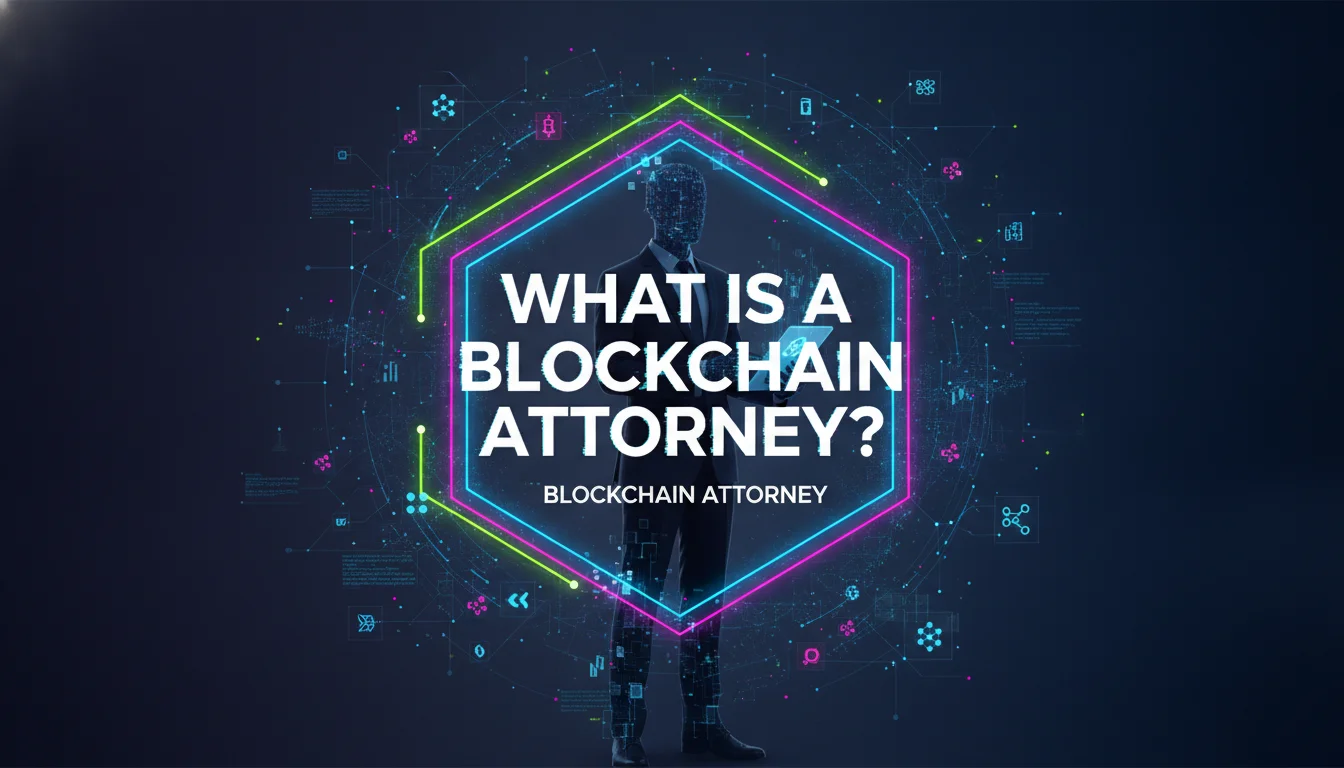 Illustration of What Is a Blockchain Attorney?