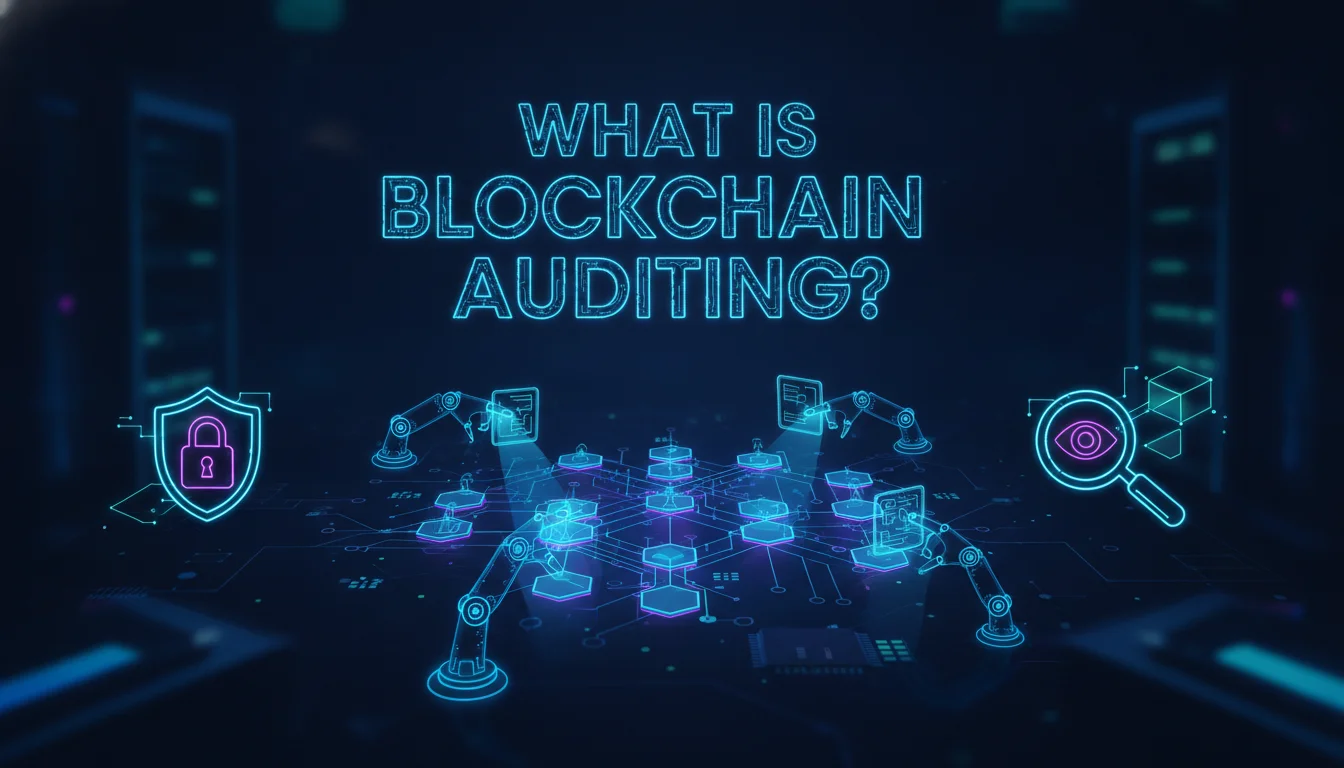 Illustration of What Is Blockchain Auditing?