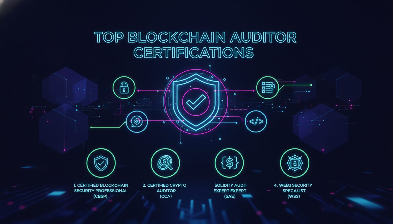 Visual guide to Top Blockchain Auditor Certifications