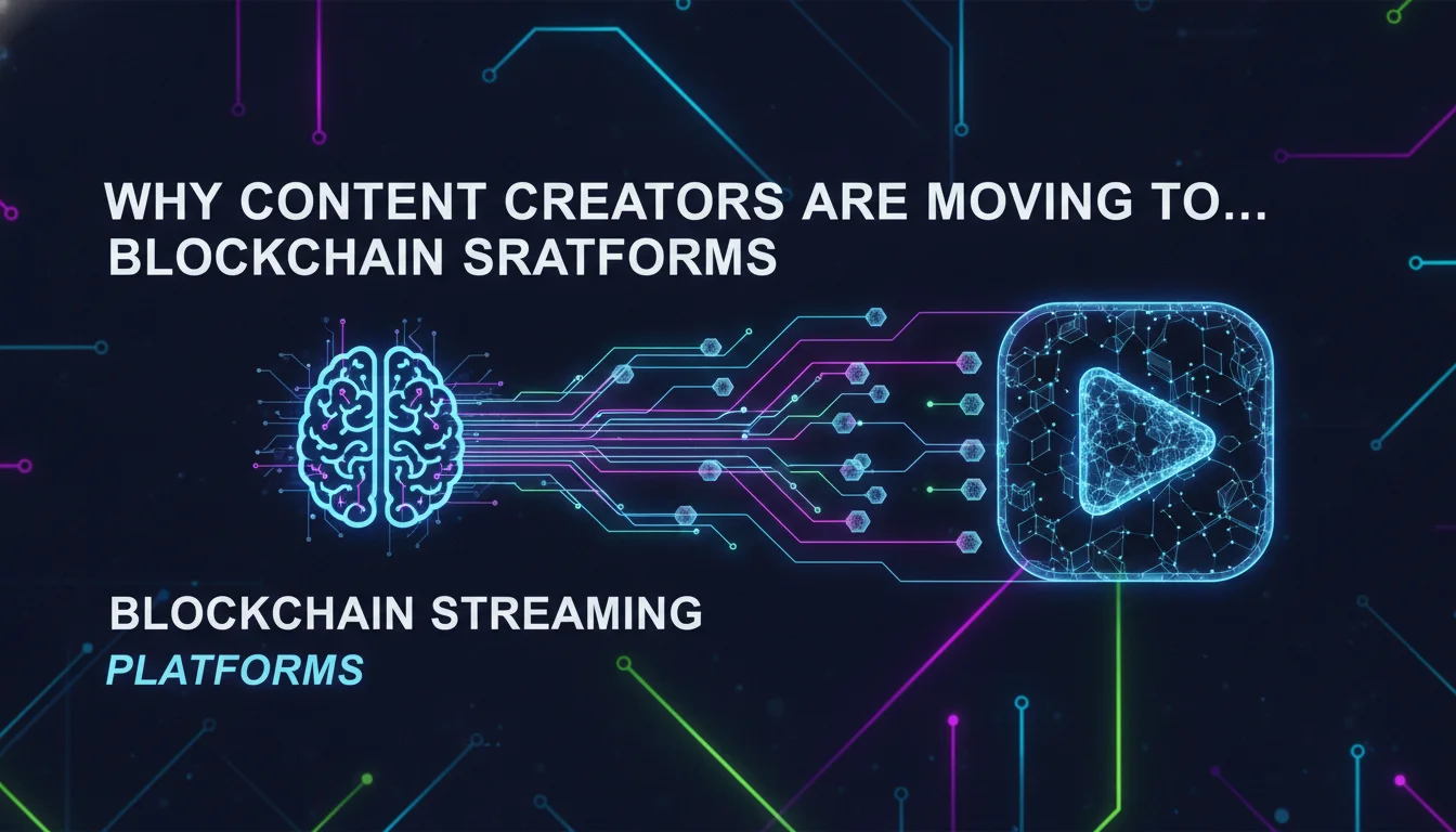 Why Content Creators Are Moving to Blockchain Streaming Platforms — illustrated overview